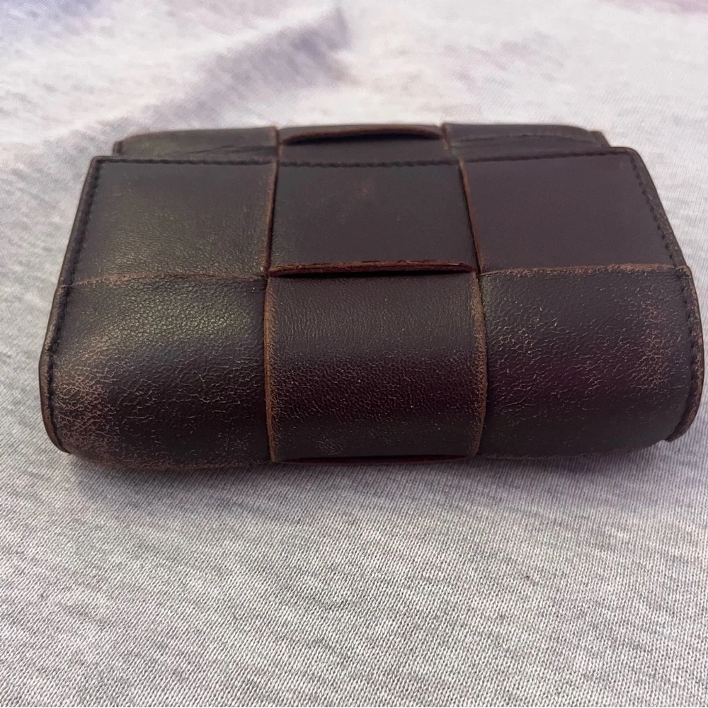 Bottega Veneta Cassette Tri-fold Wallet